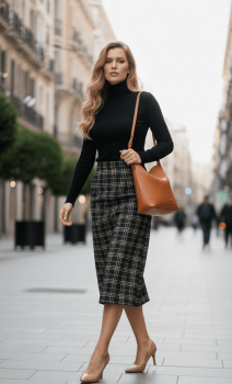 Bolsa Ibiza em Couro Caramelo