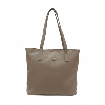 Bolsa Mônaco em Couro Nude