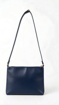 Bolsa Lateral Feminina Em Couro Legítimo