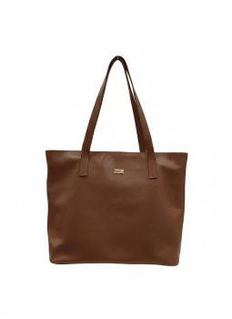 Bolsa Mônaco em Couro Caramelo Bolsa Mônaco em Couro Caramelo