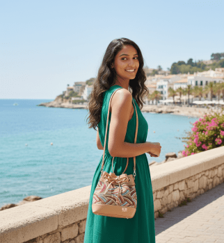 Bolsa Saco Creme Nuance